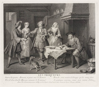 KG 12920
<br/>
De ruilwisselaars
<br/>
<em>Larmessin, Nicolas IV de (1684-1756)</em>